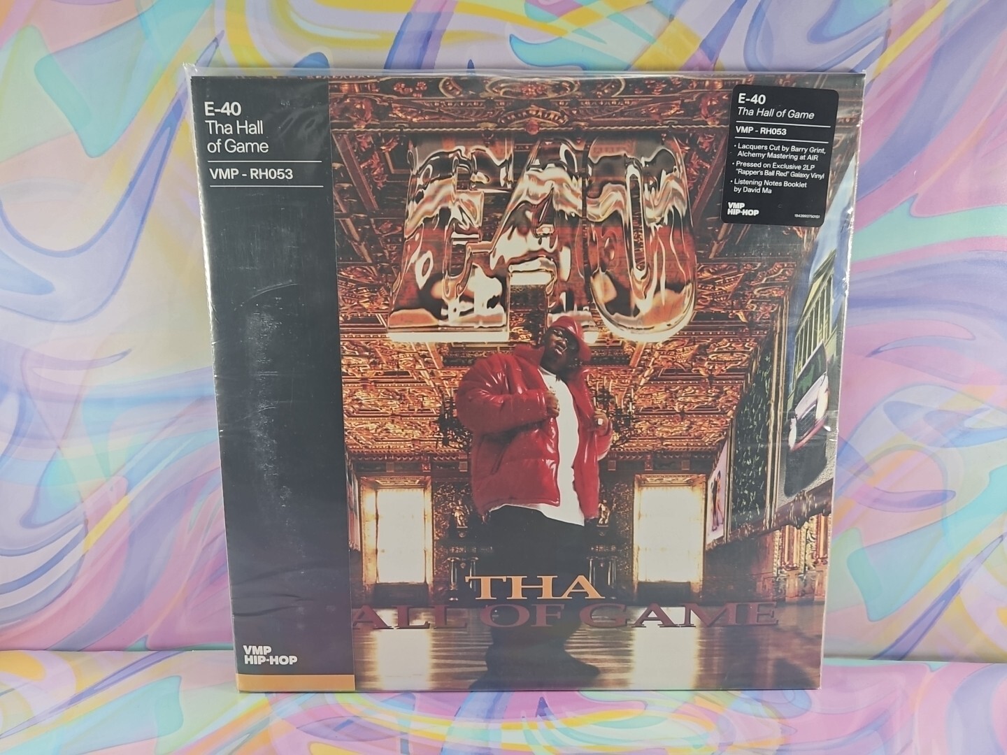 E-40 -Tha Hall of Game (Record) New Sealed, 2xLP Red Galaxy Color, VMP