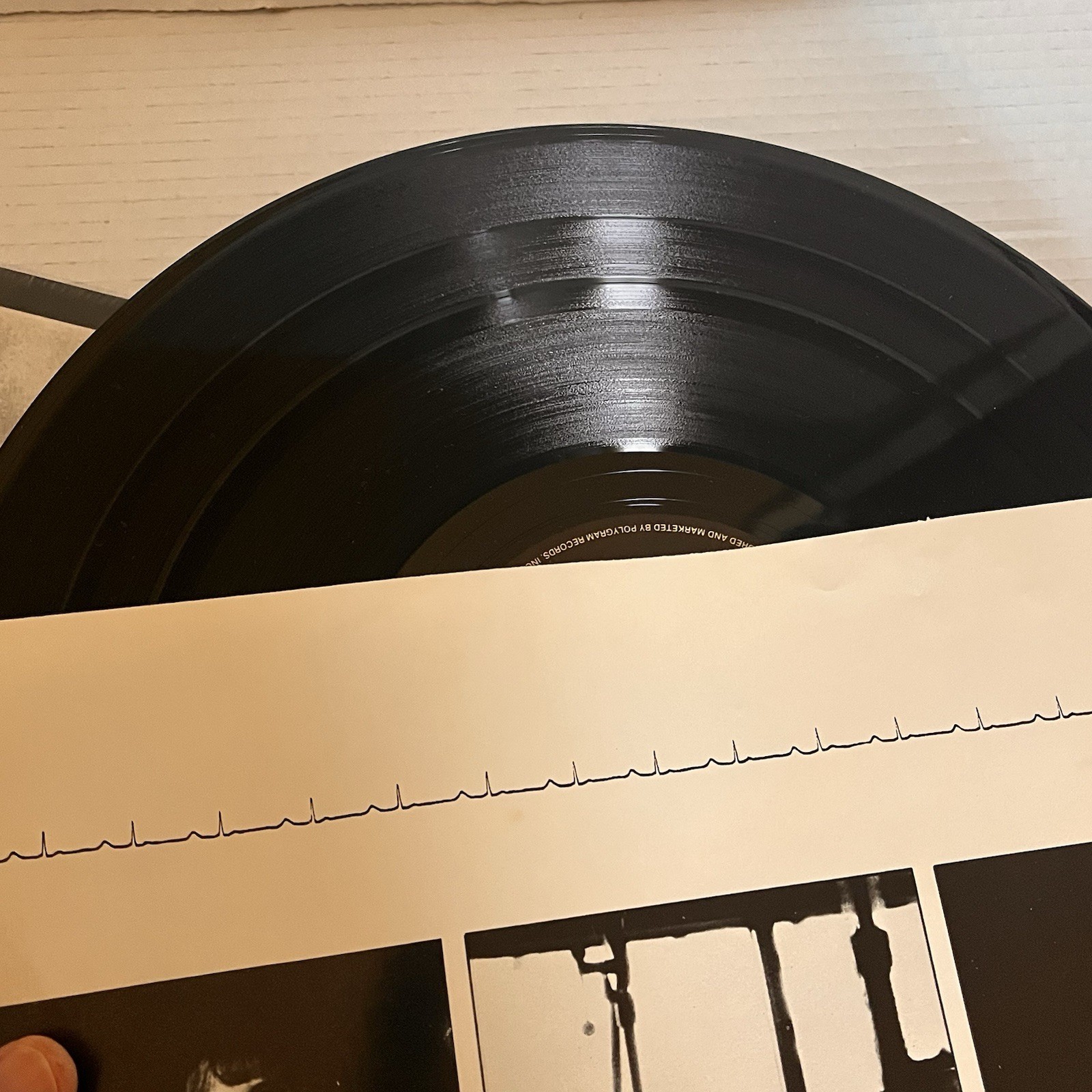 Rush Permanent Waves Vinyl Record Preowned Rock Band Trio Rock Music Album