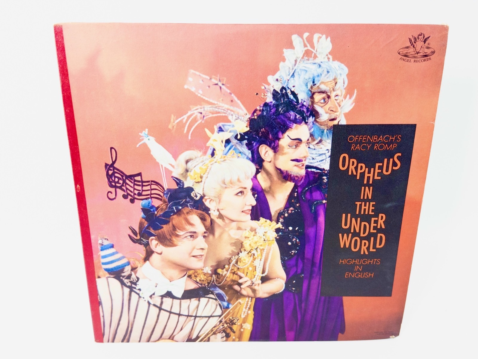 Offenbach Orpheus in the Underworld LP Record 1961 Angel Records Opera, VG+ Nice