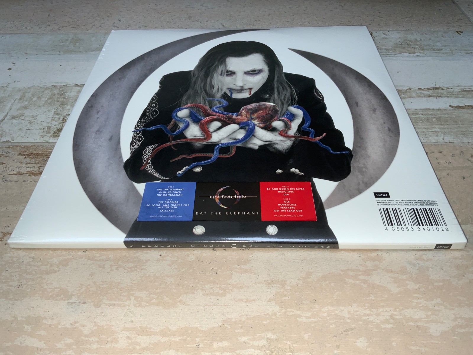 A Perfect Circle Eat The Elephant Limited Edition blueRED 2x Vinyl TOOL PUSCIFER