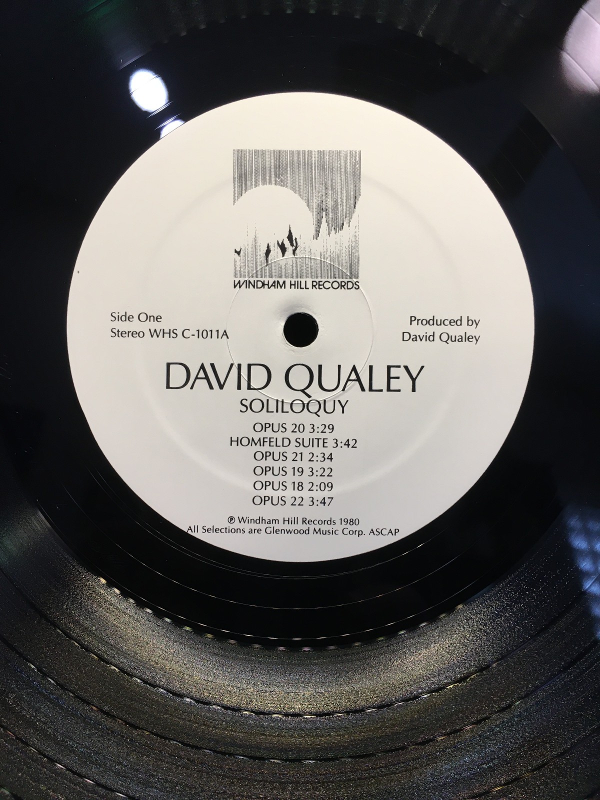 David Qualey “Soliloquy” Windham Hill Virtuostic Fingerstyle Acoustic Guitar NM