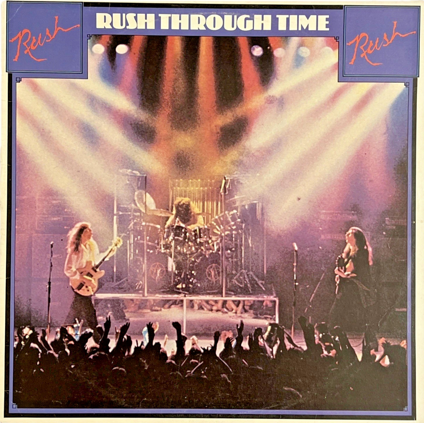Rush Through Time Vinyl LP Record 12″ Black Rock Band 6337 171 Poly Gram USED