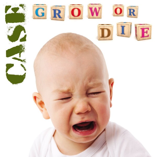 Case (6) – Grow Or Die – PUNK *NEW/COLOR*
