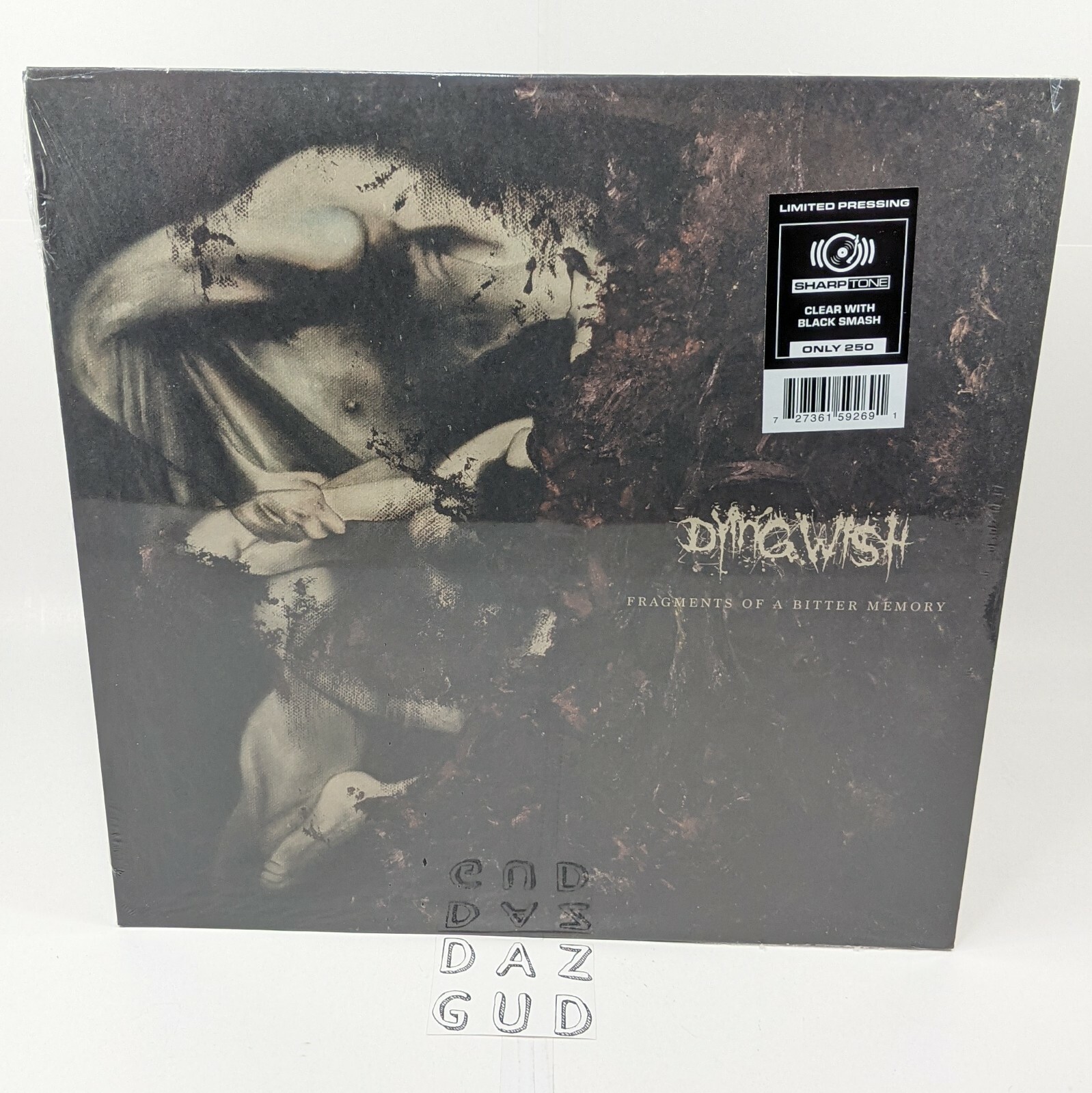 Dying Wish – Fragments of A Bitter Memory LP Vinyl Clear Black Smash Out of 250