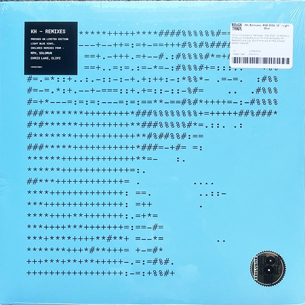 KH – Remixes (Light Blue Vinyl 12″ 2026, Rsd ’26, Text Records 199584108)