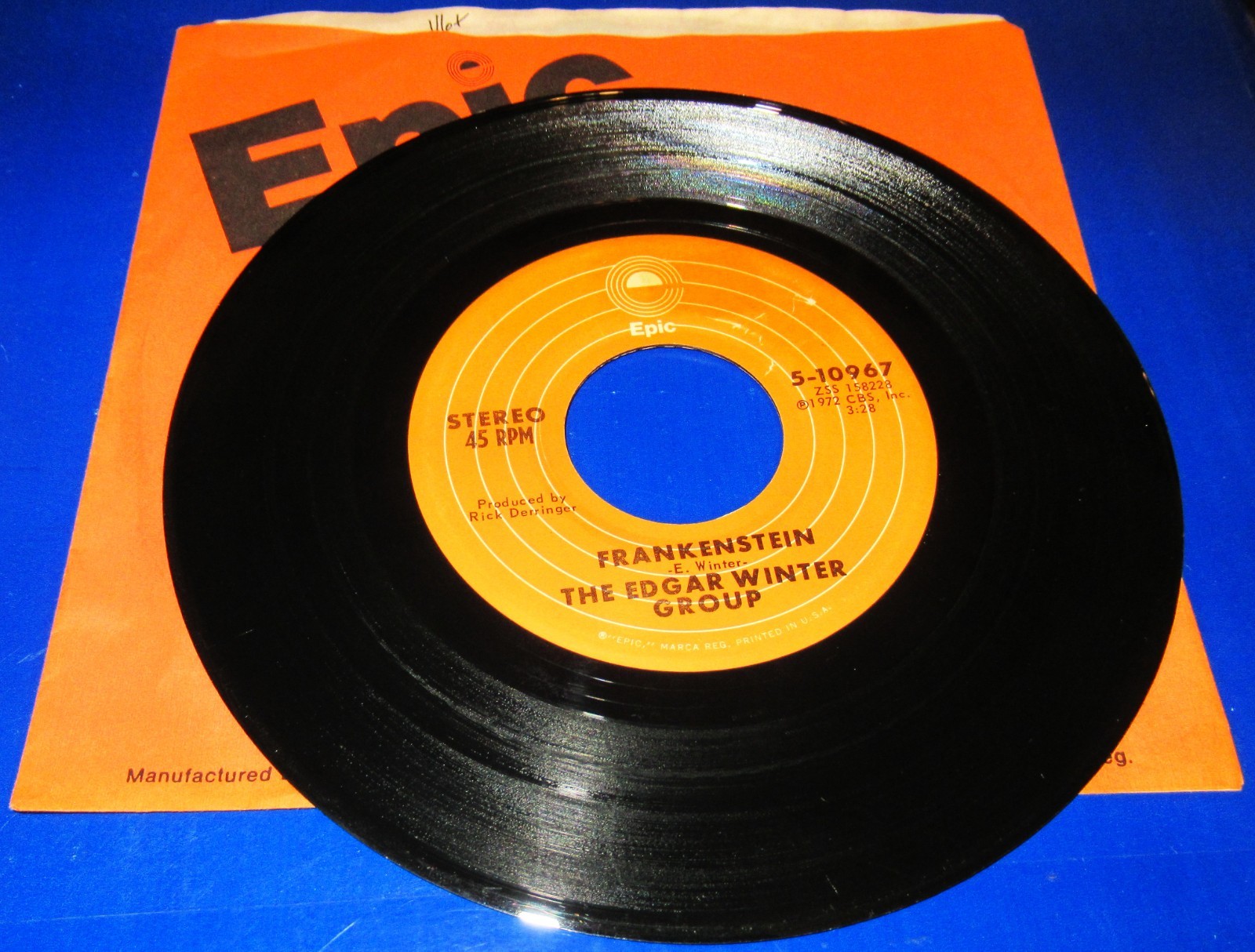 Edgar Winter Group, Frankenstein / Undercover Man
