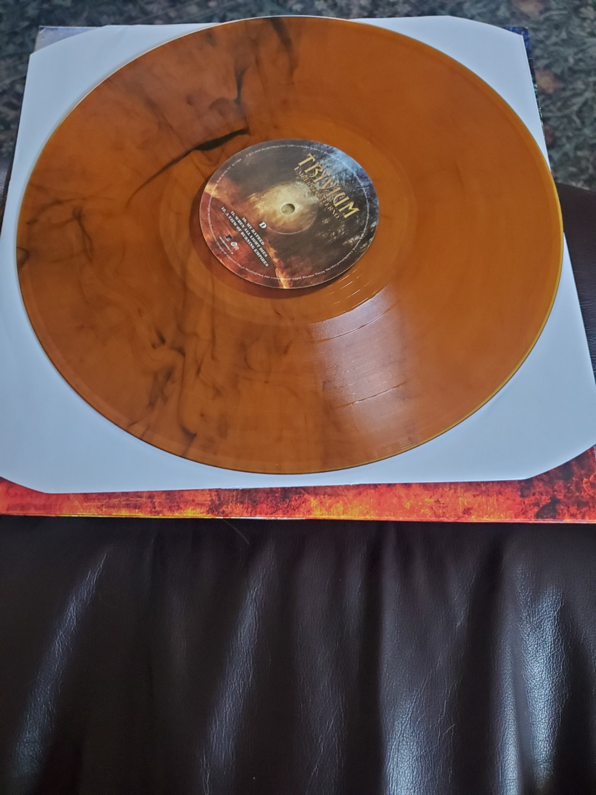 Ember to Inferno by Trivium (Record, 2016) Orange and Black Vinyl LP