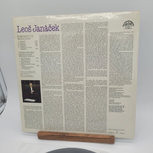 Supraphon Janáček Czech Philharmonic Sinfonietta Taras Bulba Record Album Vinyl