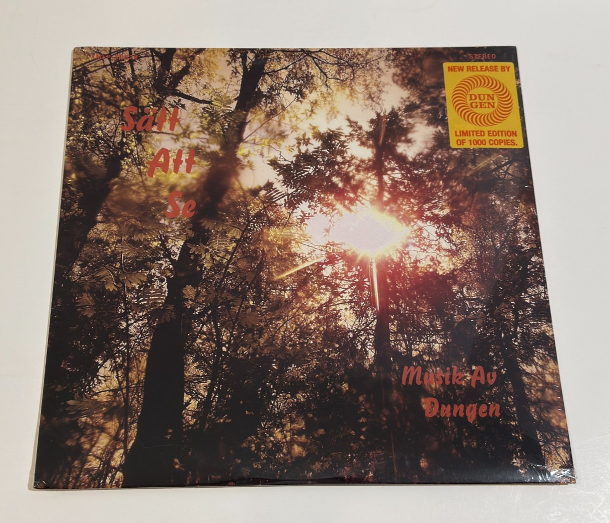 Dungen Satt Att Se Vinyl 12″ 2008 Subliminal Sounds Sweden Psychedelic Prog Rock
