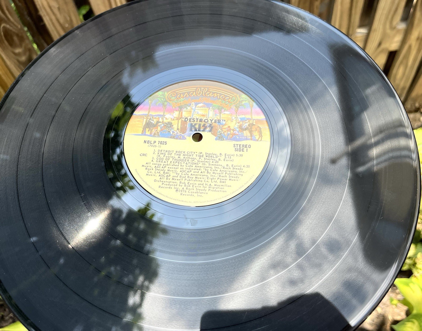 Kiss Destroyer Vinyl Record Album LP 1976 Repress EX NICE