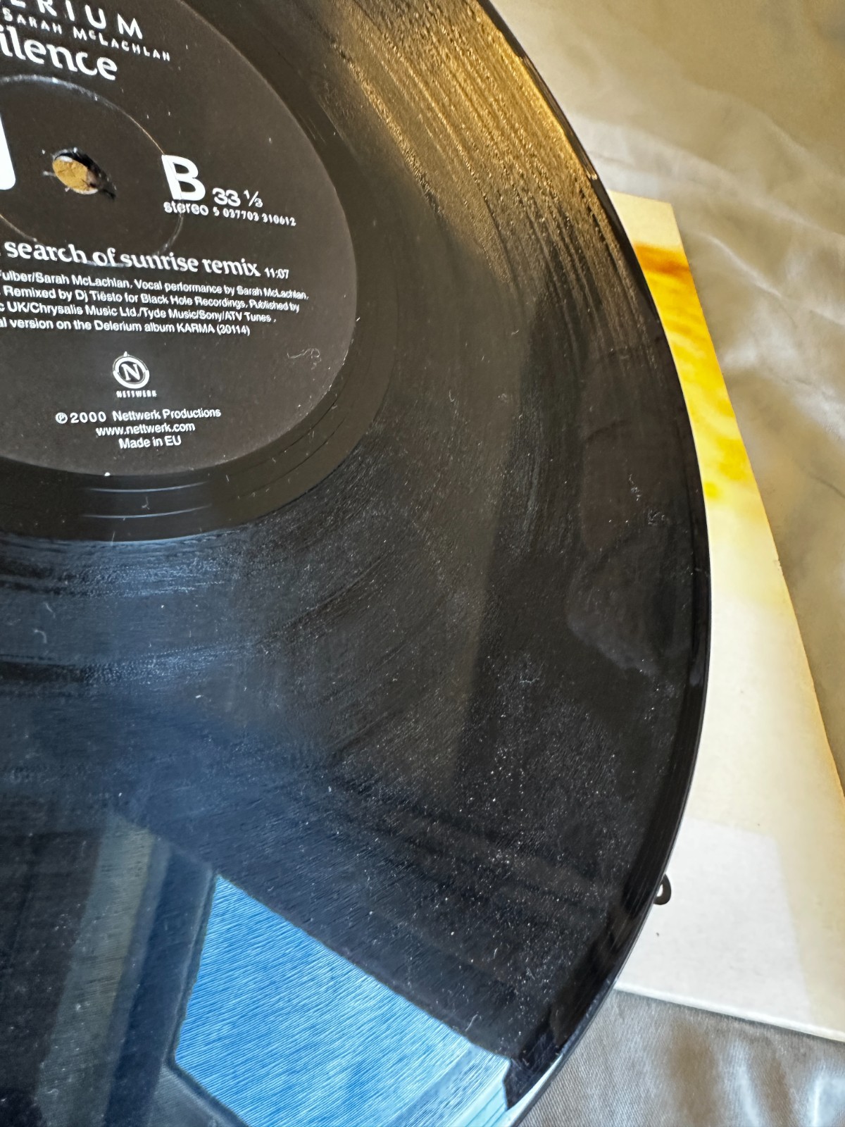 Delerium, Sarah McLachlan – Silence (mix By Airscape Dj Tiësto) – Vinyl – Used
