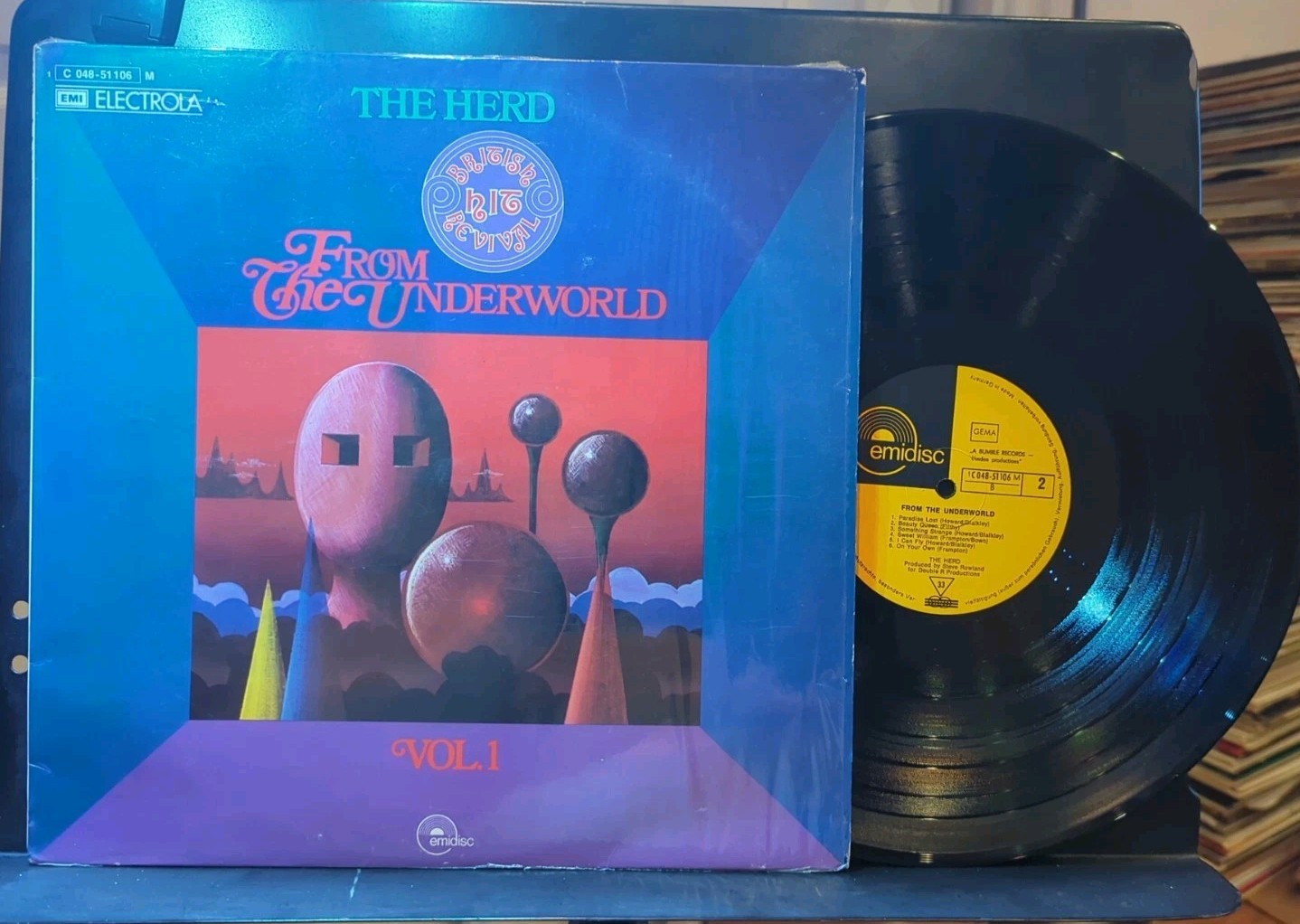THE HERD From The Underworld 1972 Germany import Frampton NM vinyl in Shrink