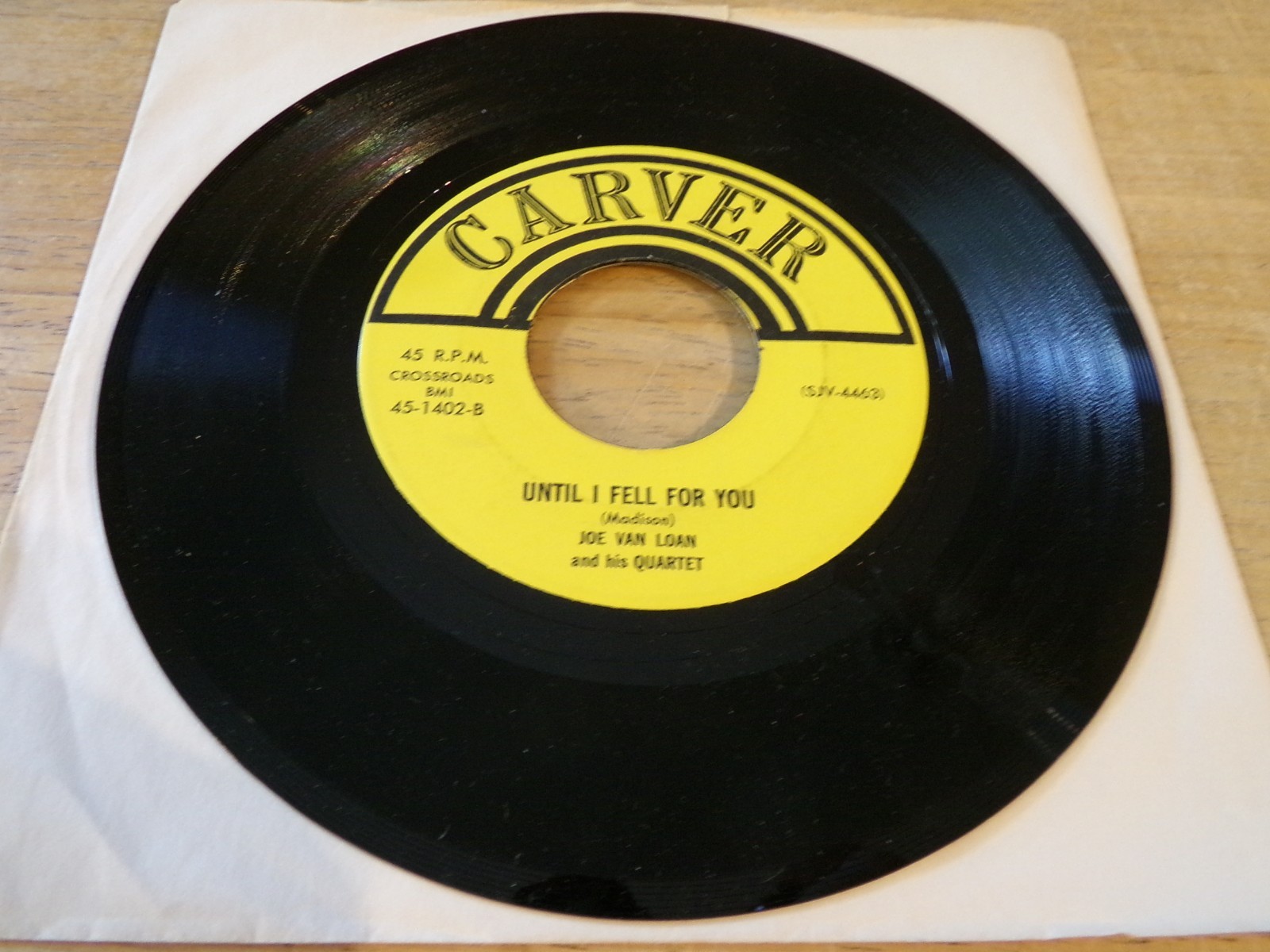 Joe Van Loan 45 – Trust in Me – Carver 45-1402 repro