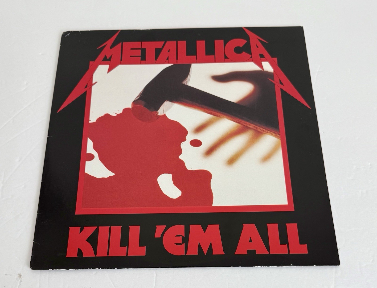 Metallica – “Kill Em All” Vinyl LP 180 Gram, Rmst Blackened Recordings, EX/VG+