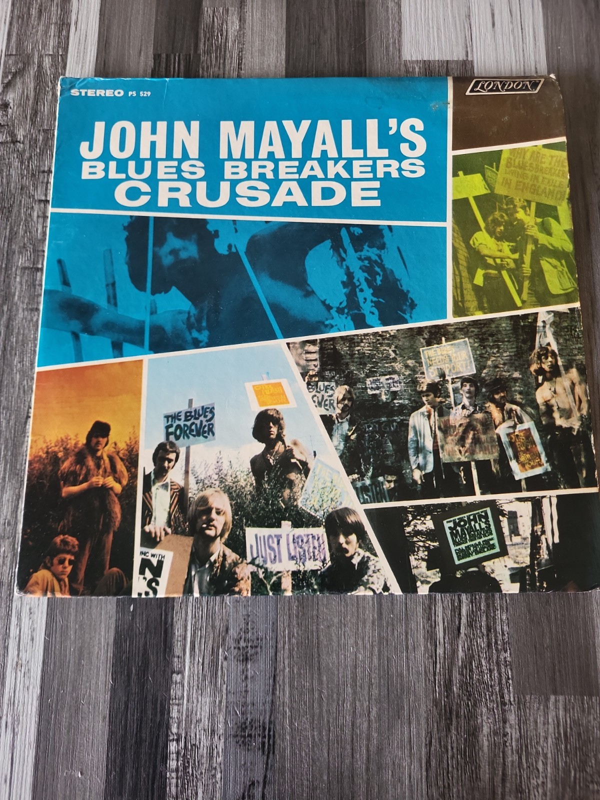 John Mayall’s – Blues Breakers Crusade (London PS 529) LP Album Vinyl Record