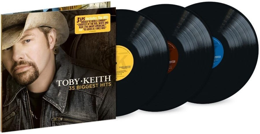 TOBY KEITH New Sealed Ltd Ed 2026 BEST OF & MORE 3 VINYL RECORD BOXSET