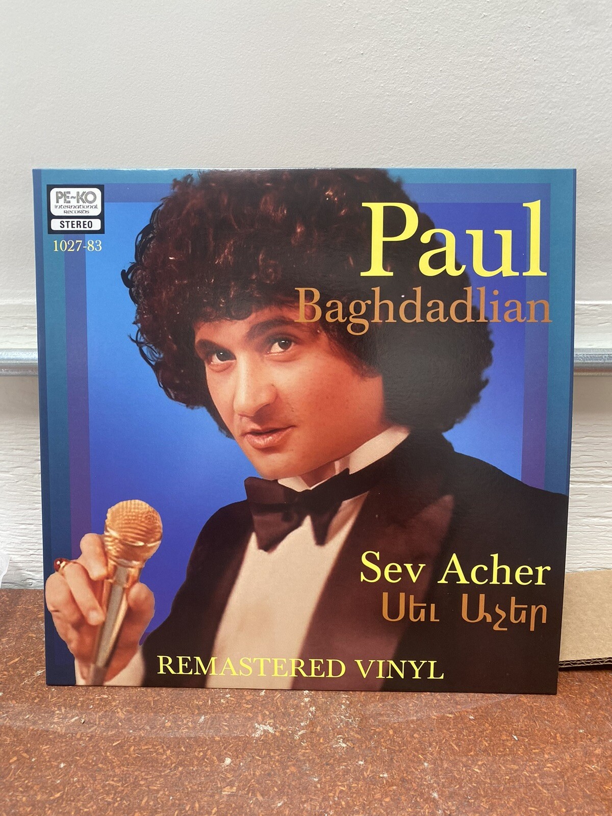 Paul Baghdadlian “Sev Acher” Remastered vinyl