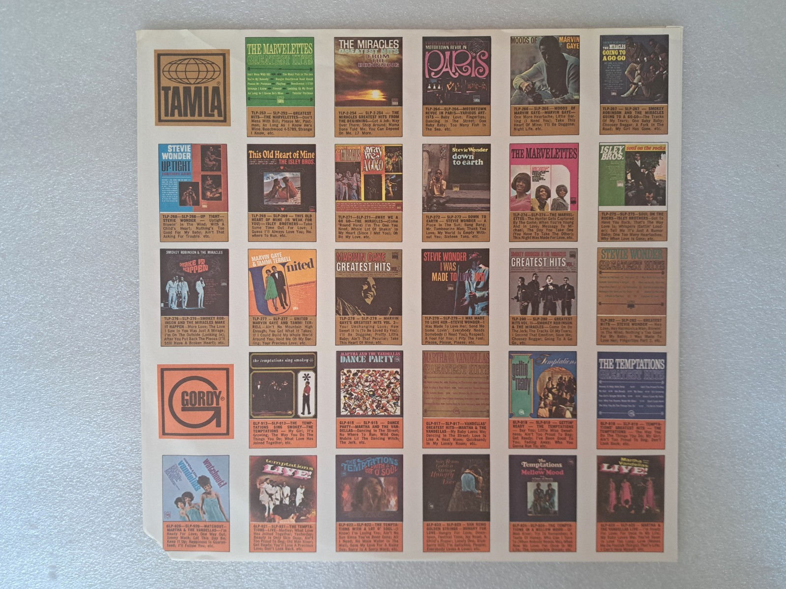 The Motown Sound A Collection Of 16 Big Hits Vol. 9 MS668 LP NM Shrink