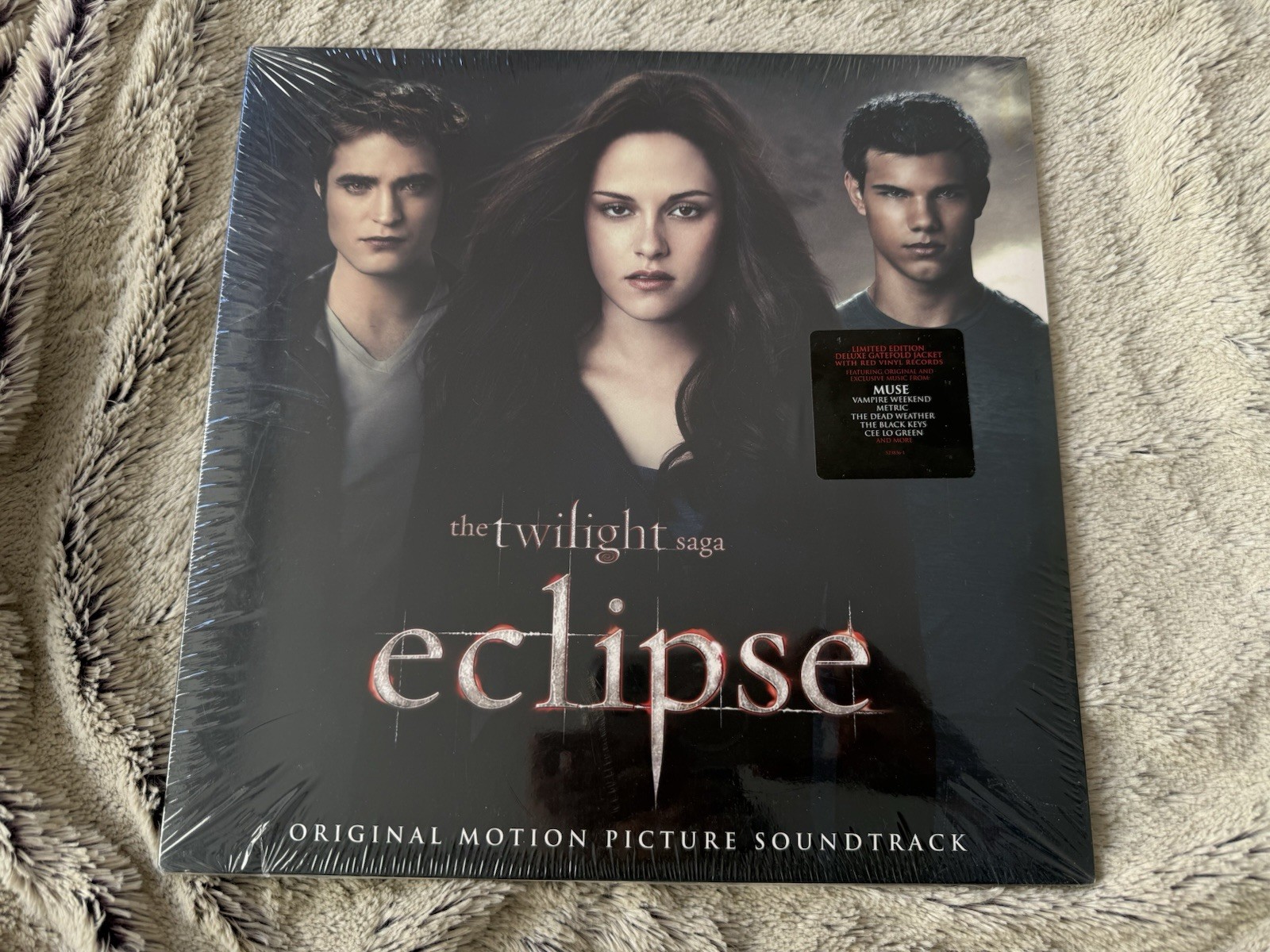 The Twilight Saga: Eclipse Soundtrack 2010 First Press Red Vinyl LP New Seal