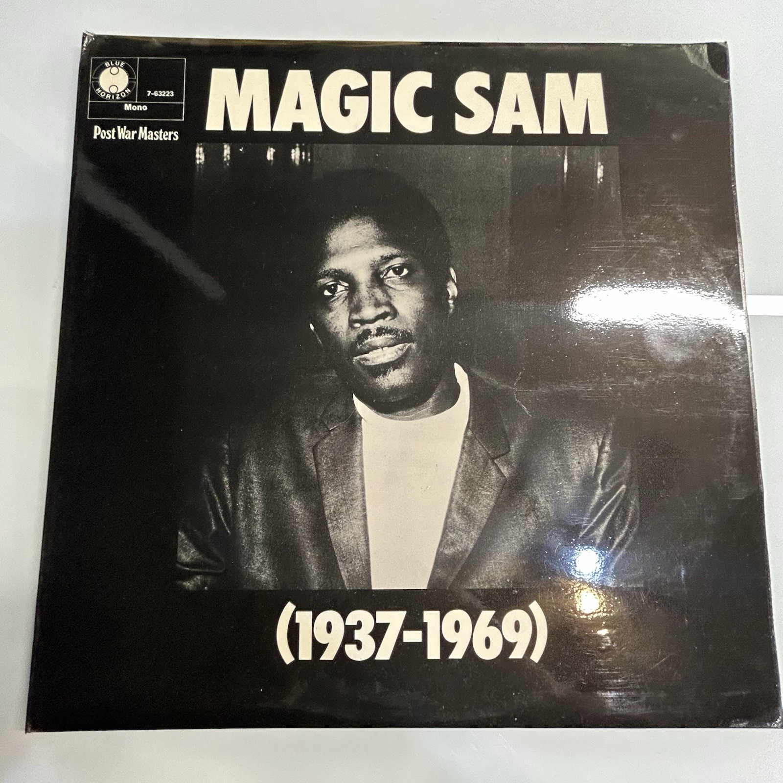 MAGIC SAM 1937-1969 ~ Post War Masters Blue Horizon 1970 ~ RARE LP ~ NEAR CHERRY