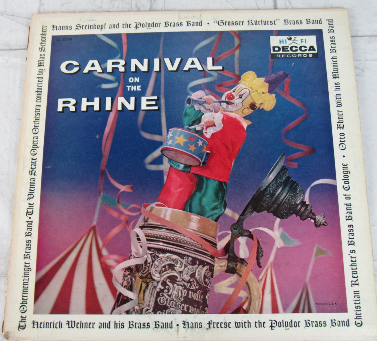 Carnival on the Rhine, Vinyl Records LP