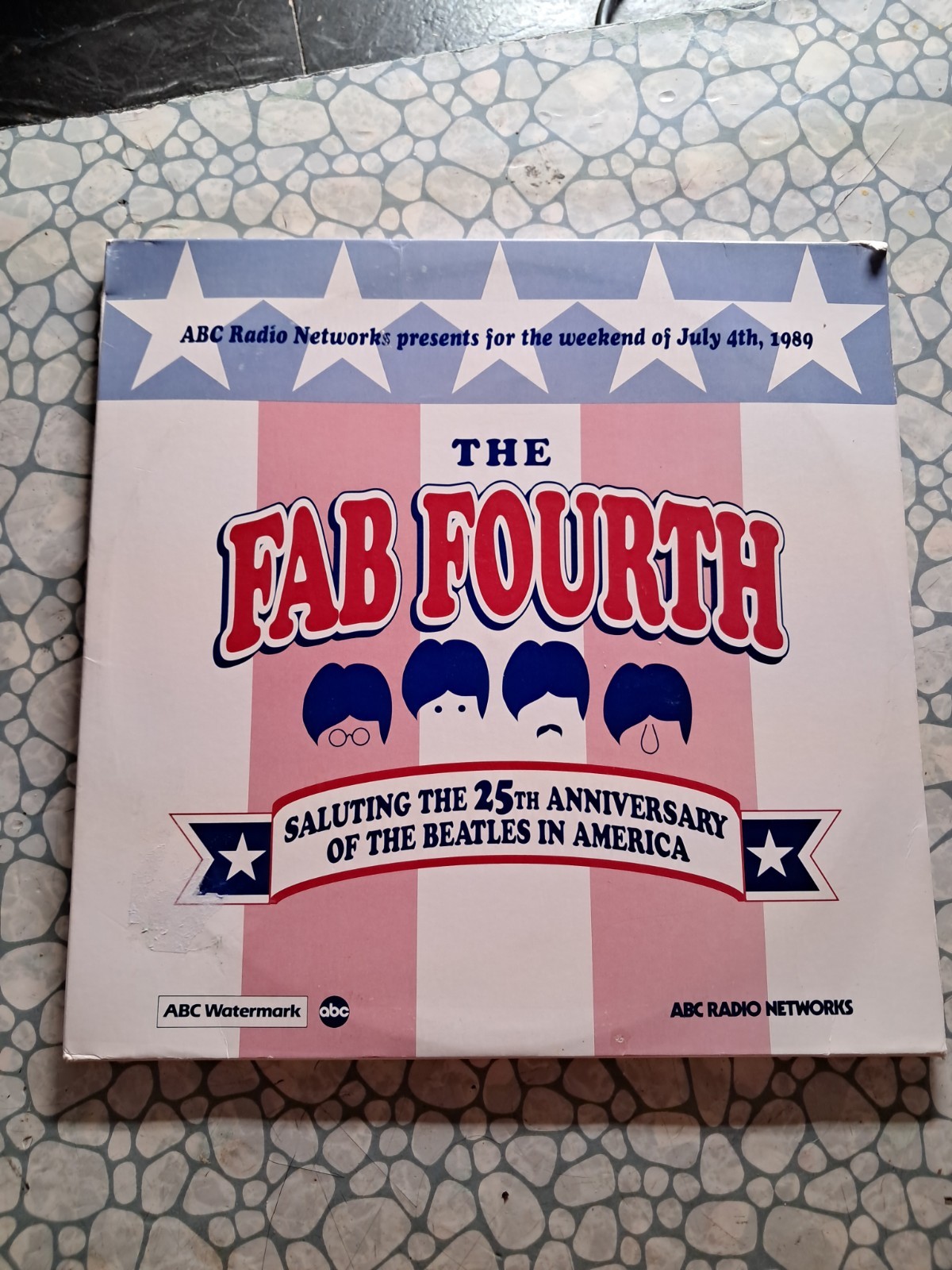THE BEATLES! FAB 4TH VINYL LP Raidio Show 7/4/89 NOT AVAILABLE TO THE PUBLIC