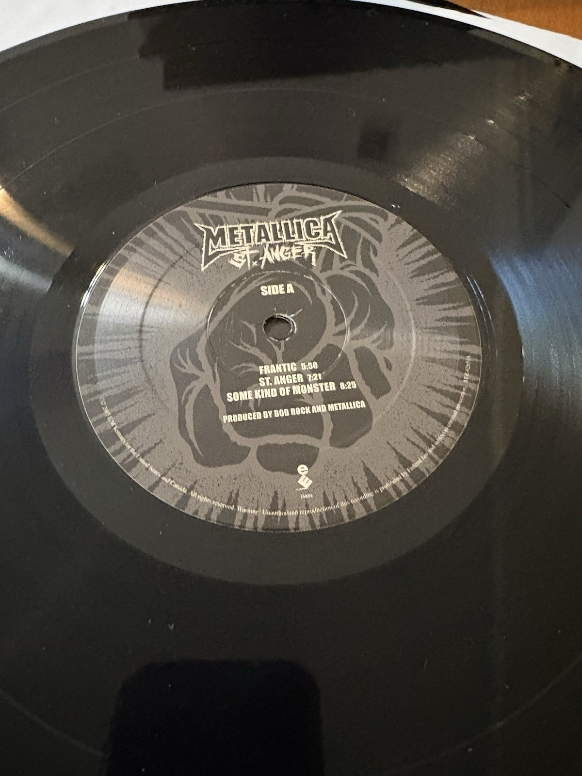 St. Anger by Metallica Vinyl 2 LP 2003 Original Shrink Wrap Hype Sticker Mint-