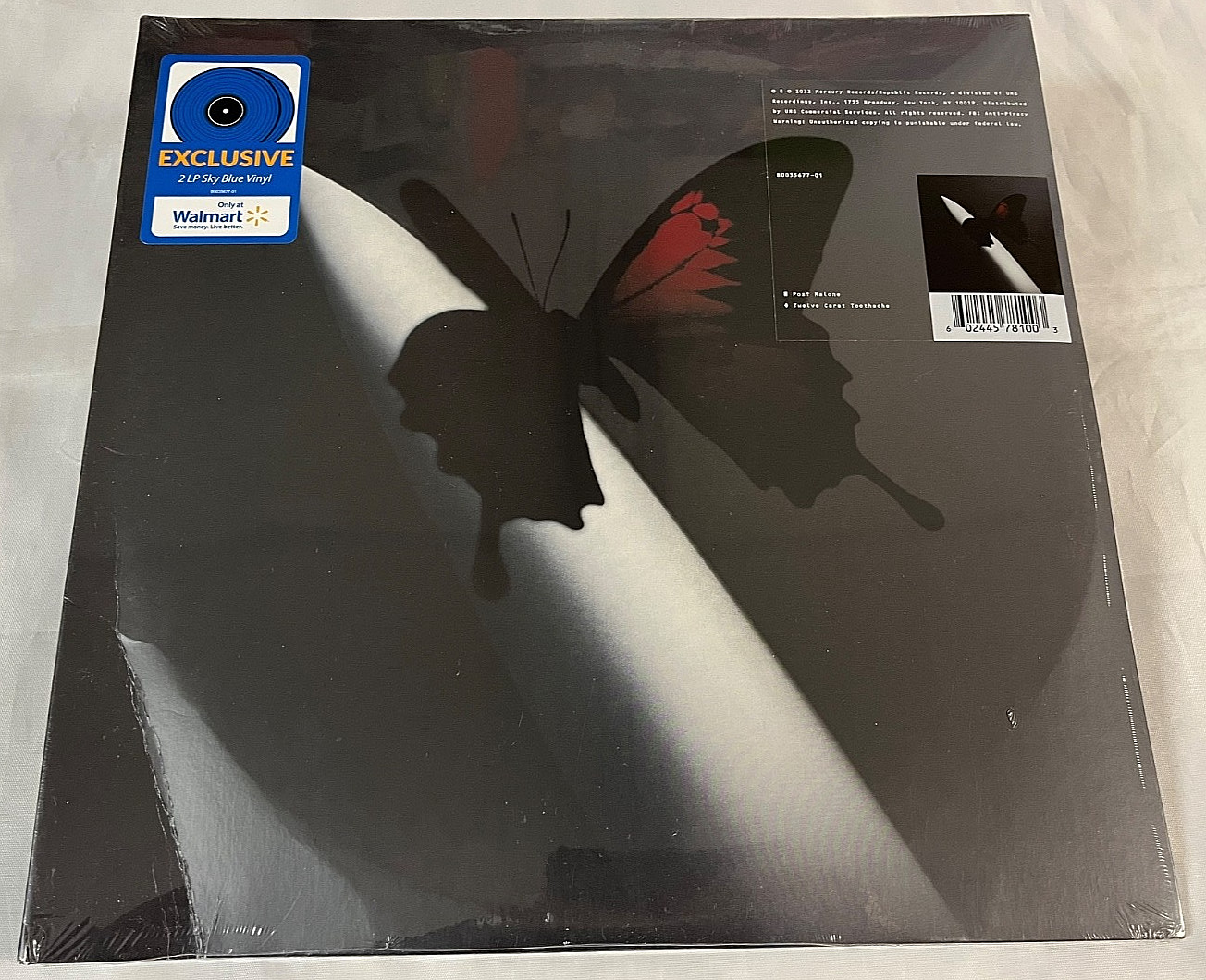Post Malone – Twelve Carat Toothache – 2XLP Exclusive Sky Blue Vinyl Sealed Ding