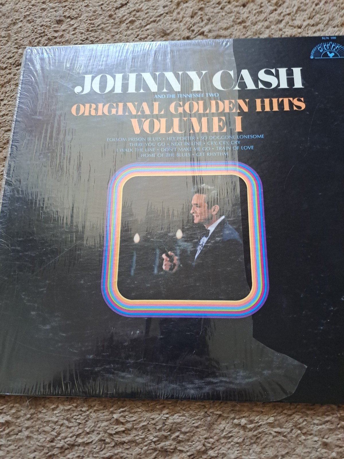 Sun 100 First Printing Sun Records Johnny Cash Original Golden Hits Volume 1