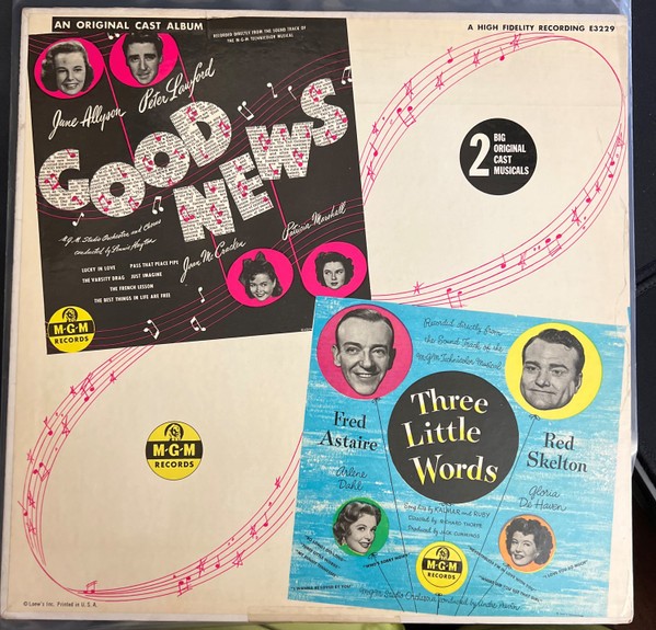 Various – Good News/Three Little Words MGM Records E3229 LP VG