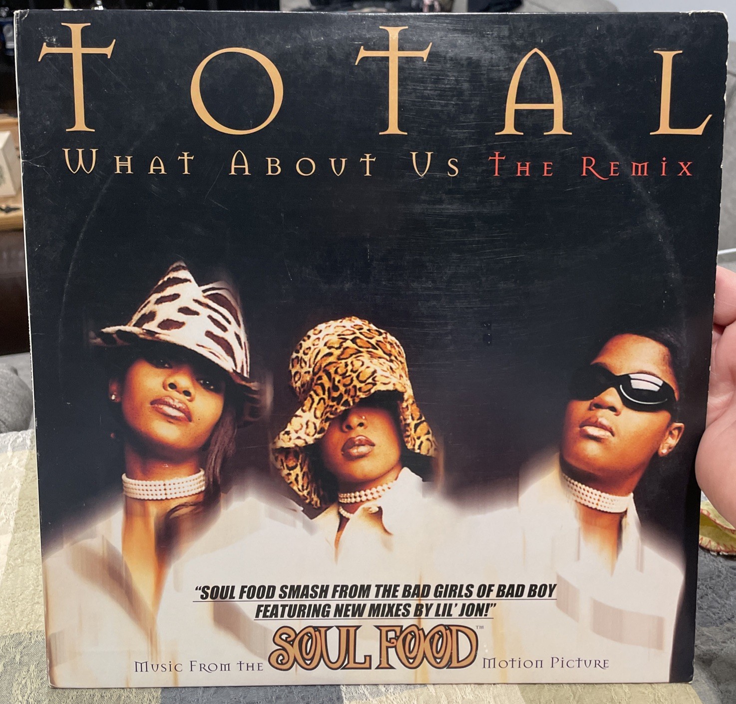 Total What About Us The Remix 12” Vinyl Record Lil Jon