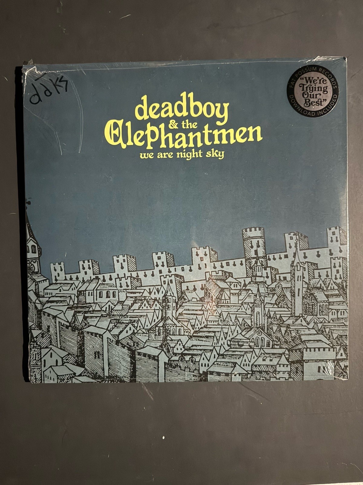 Deadboy & Elephantmen We Are Night Sky Dax Riggs Signed Record Acid Bath