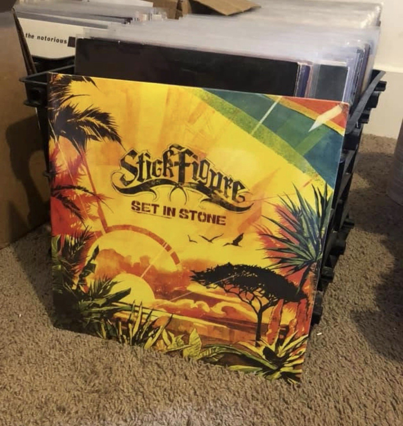 Stick Figure Set In Stone LP Vinyl 45 RPM Album