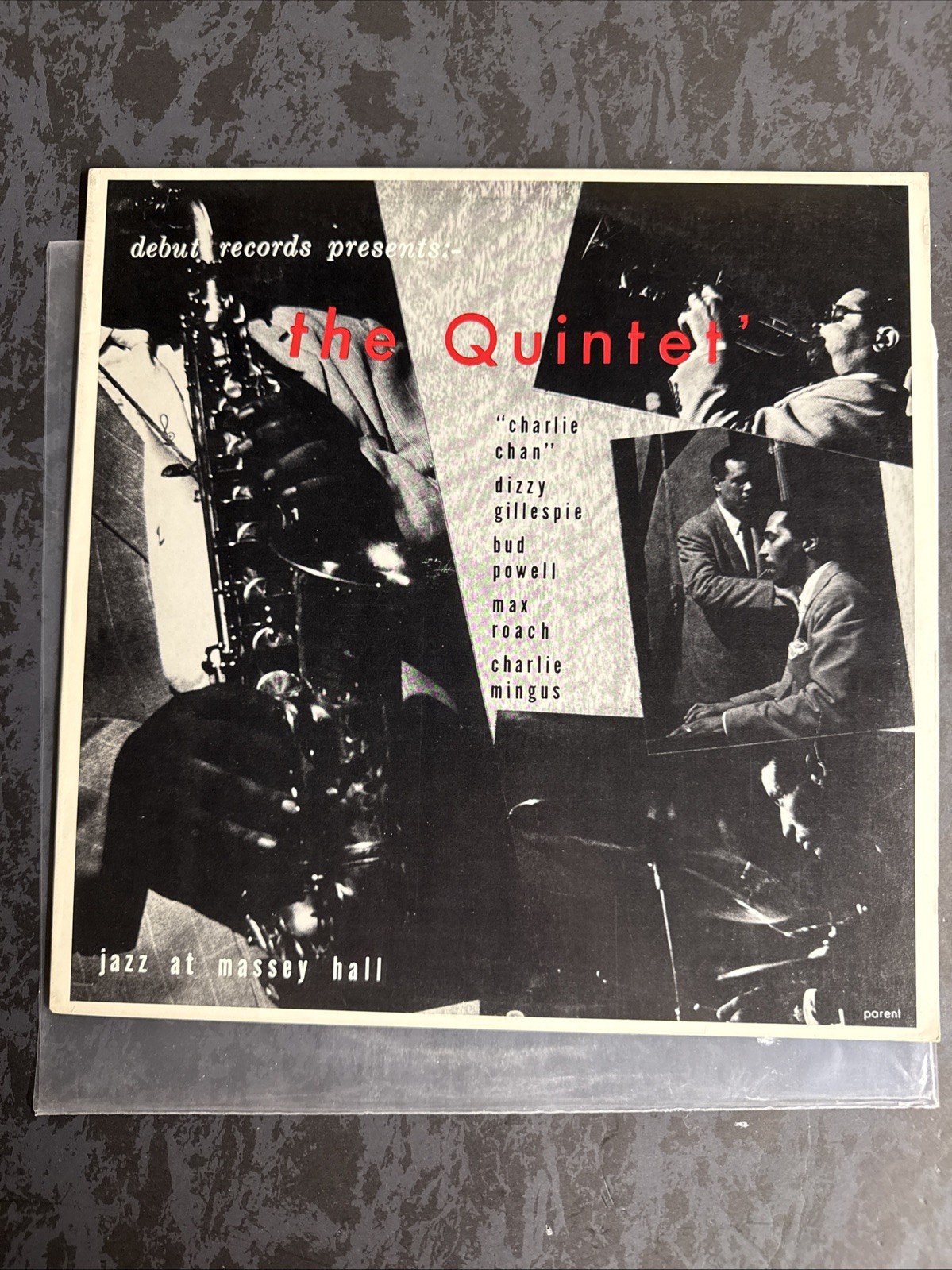 Jazz Lp The Quintet At Massey Hall On Debut Charlie Chan Mingus Gillespie Powell