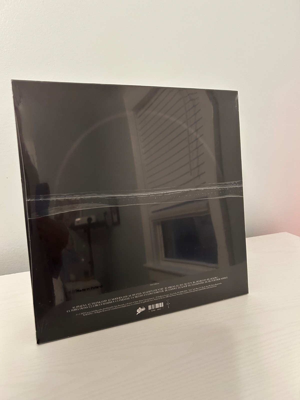 TRAVIS SCOTT Utopia 2LP Cover #4 Clear Vinyl SEALED