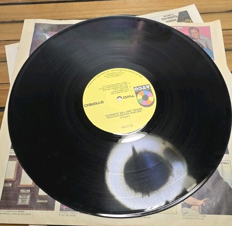 Derek and the Dominos Layla 2 LP Gatefold Vinyl Record Album Eric Clapton…