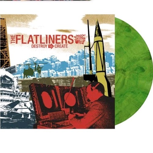 The Flatliners “Destroy To Create” Green Marble Vinyl Limited of 200