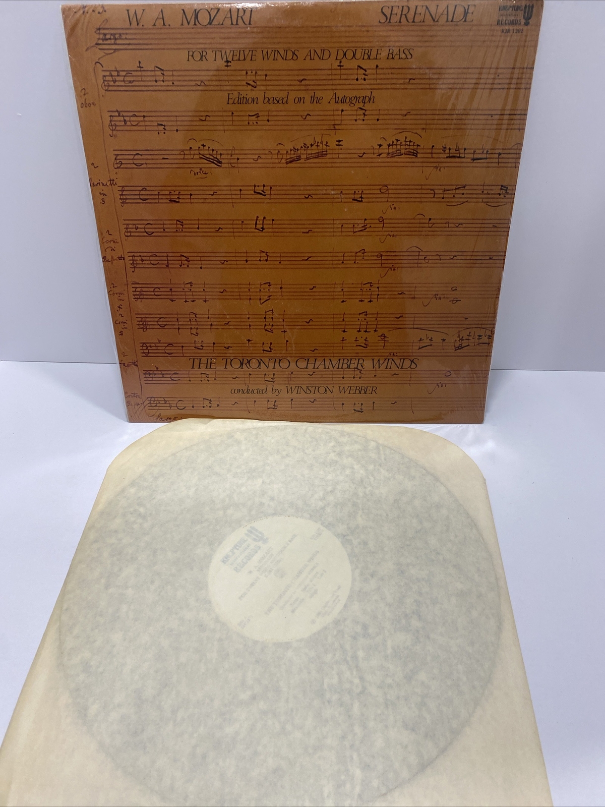 Serenade For Twelve Winds And Double Bass (Vinyl, 1981) KIR1202