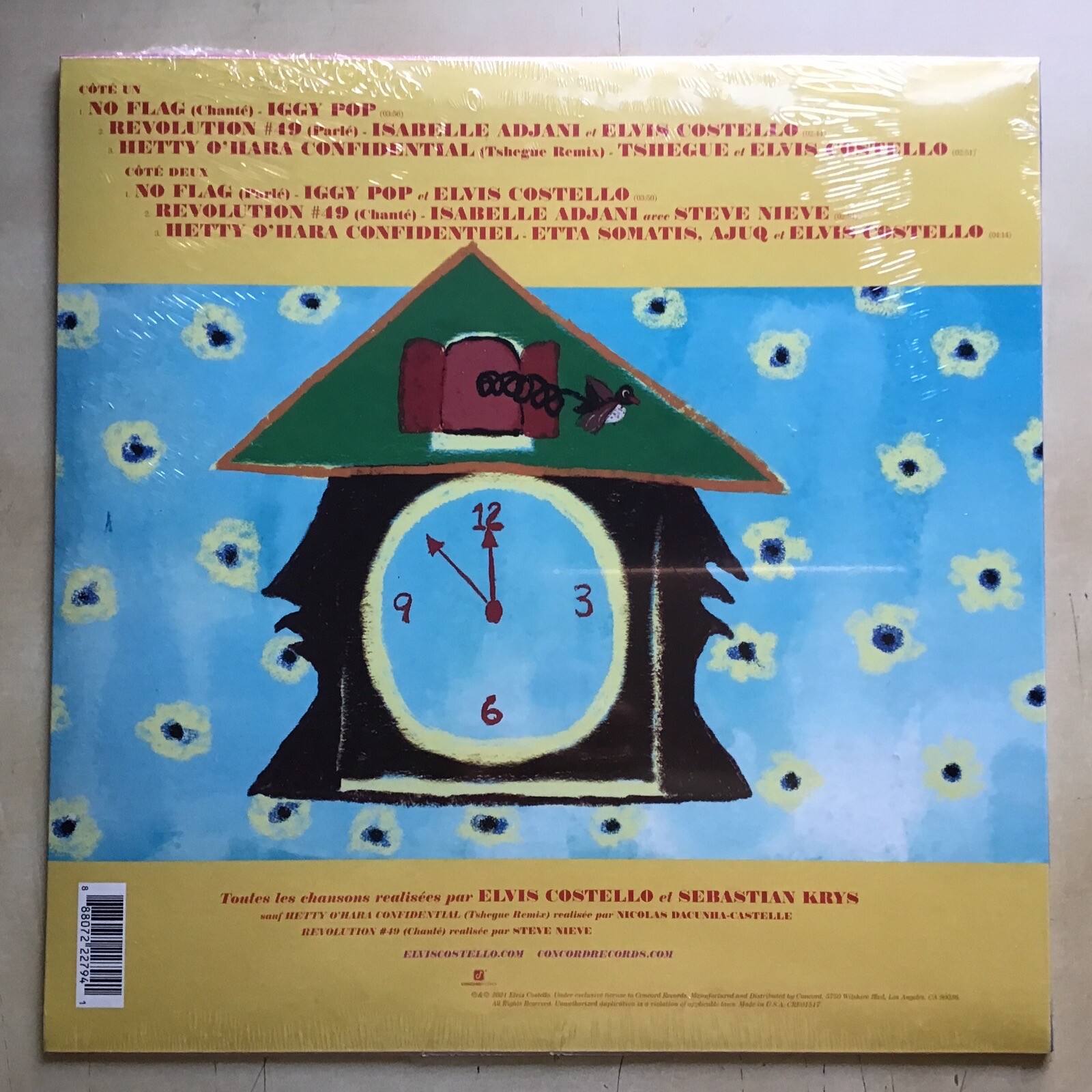 Elvis Costello — La Face de Pendule à Coucou [Neon Coral Vinyl] NEW Sealed LP