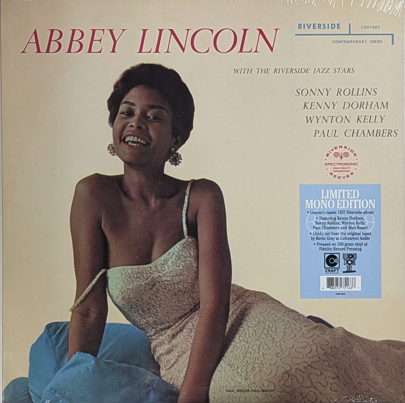ABBEY LINCOLN That’s Him SEALED limited edition 180 Gram Mono LP RSD