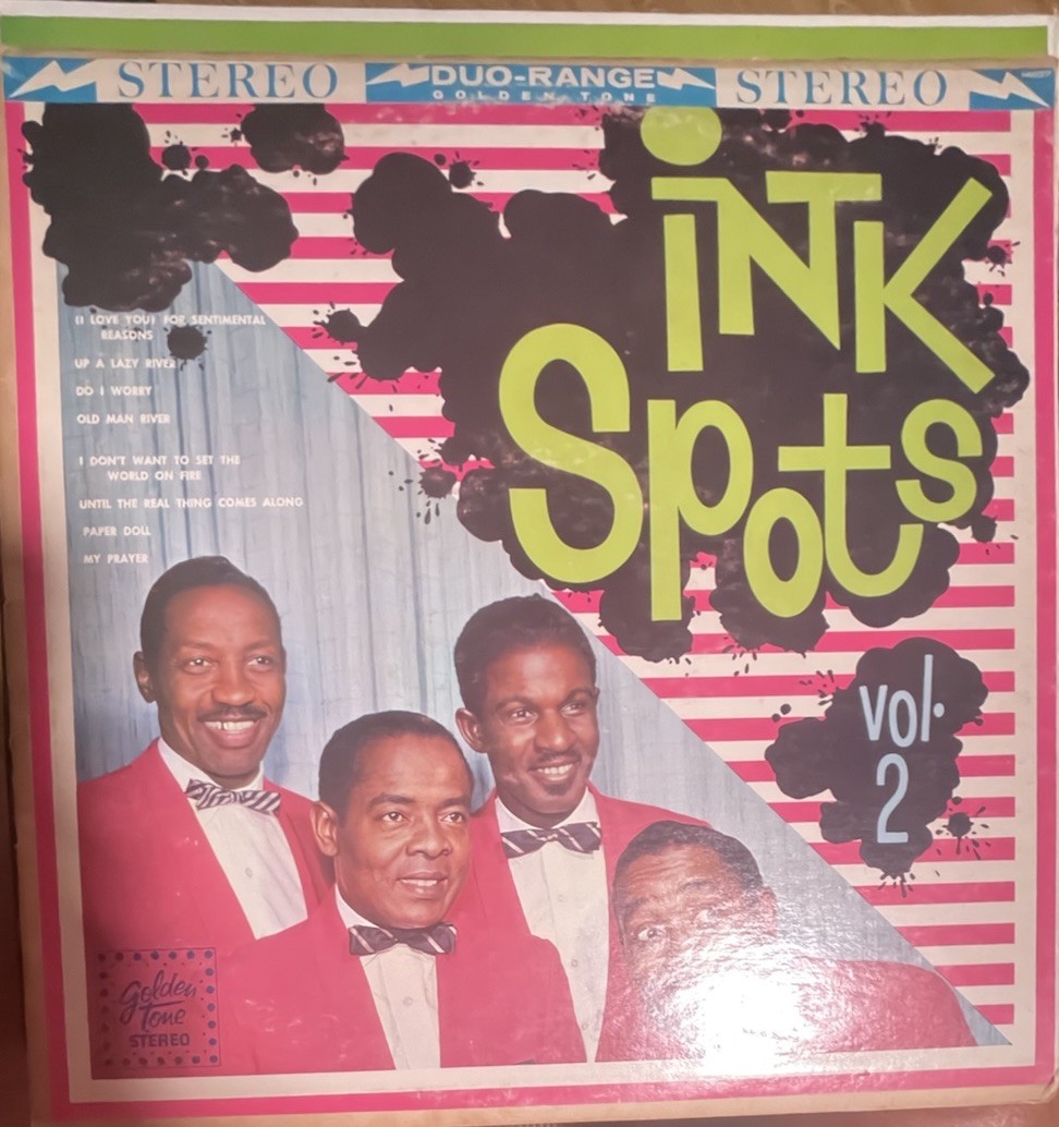 Ink Spots Vol 2 GOLDEN TONE 14037-B Vinyl LP Near Mint