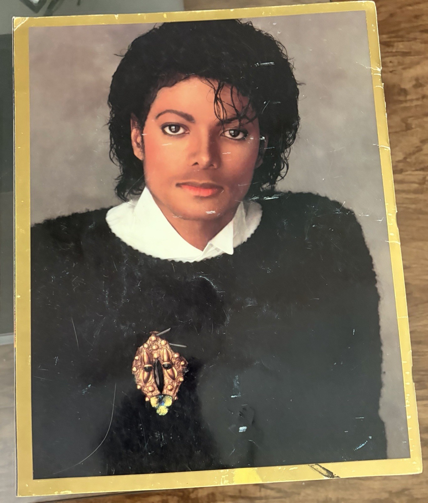 Michael Jackson Thriller Picture Disc Vinyl Record Epic MPN 8E8-38867