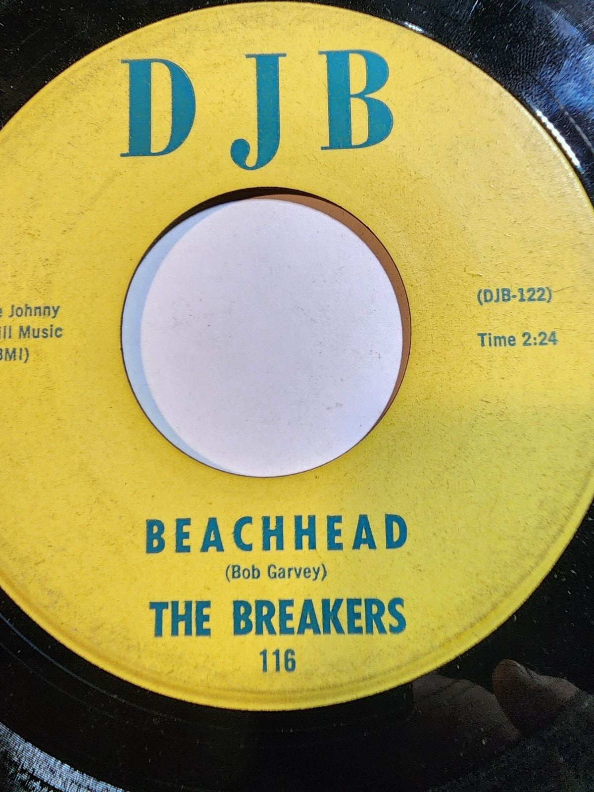 BREAKERS: beachhead / Jet Stream DJB 7″ Single 45 RPM GOOD+ F175