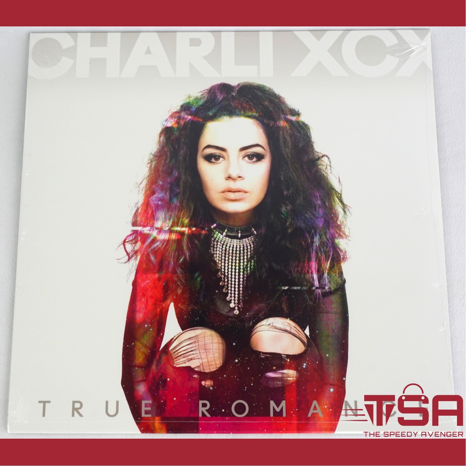 CHARLI XCX – TRUE ROMANCE Original Angel 10th Anniversary Repress Silver Vinyl