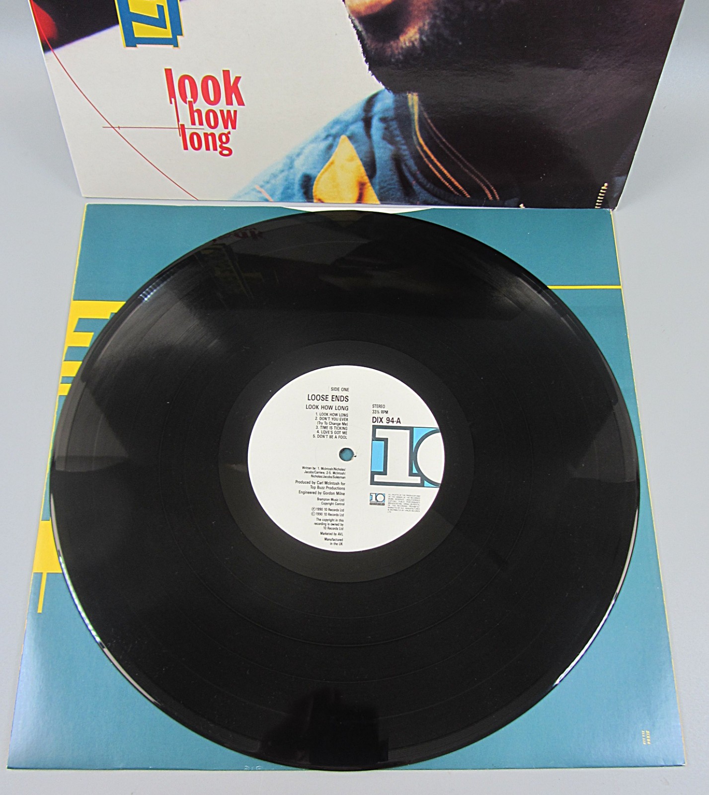 Loose Ends – Look How Long 12” Vinyl Release 1990 R&B DIX 94-B