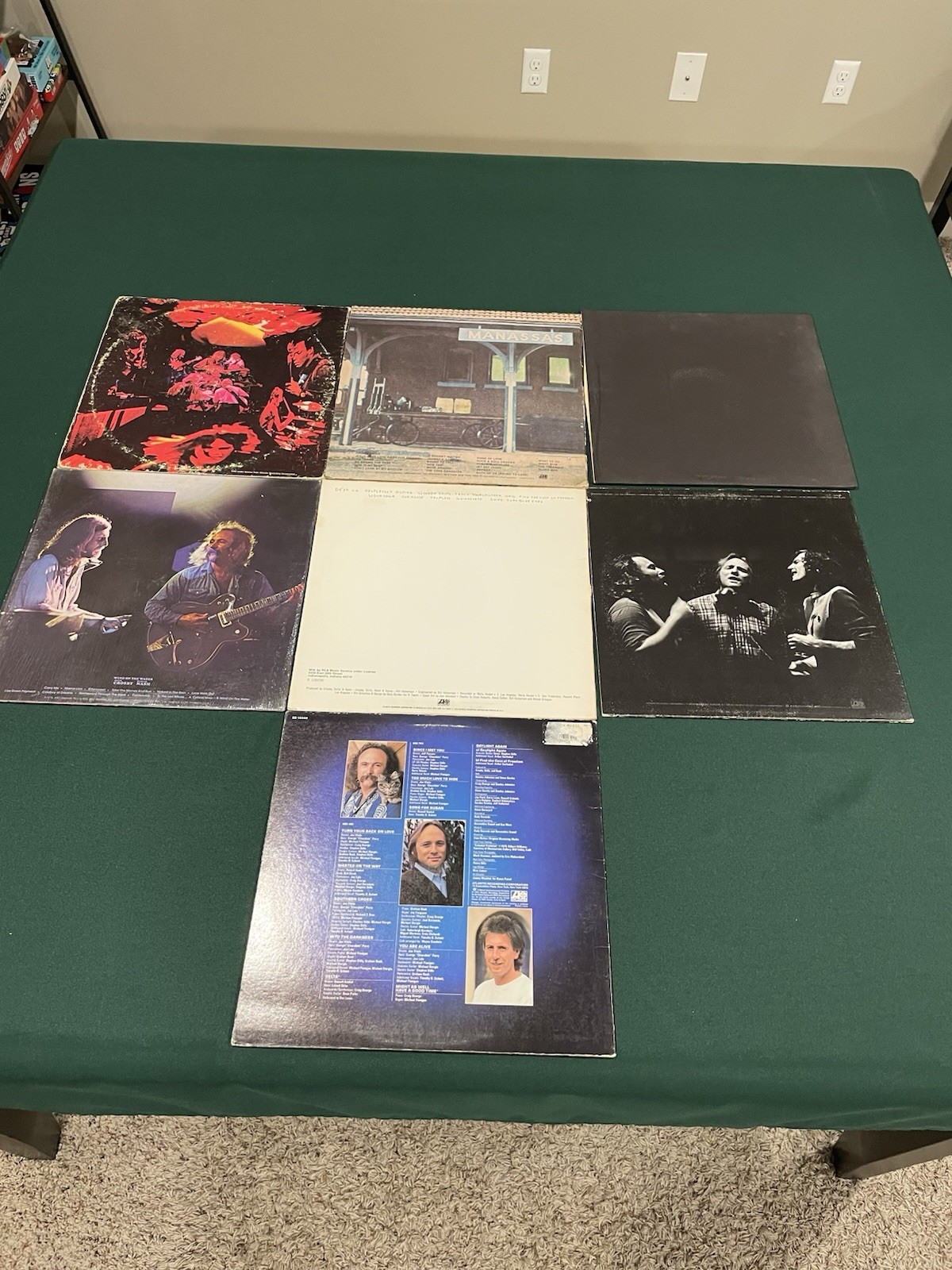 Crosby, Stills, Nash & Young Lot Vinyl Albums 4 Way Street, So Far CSN&Y