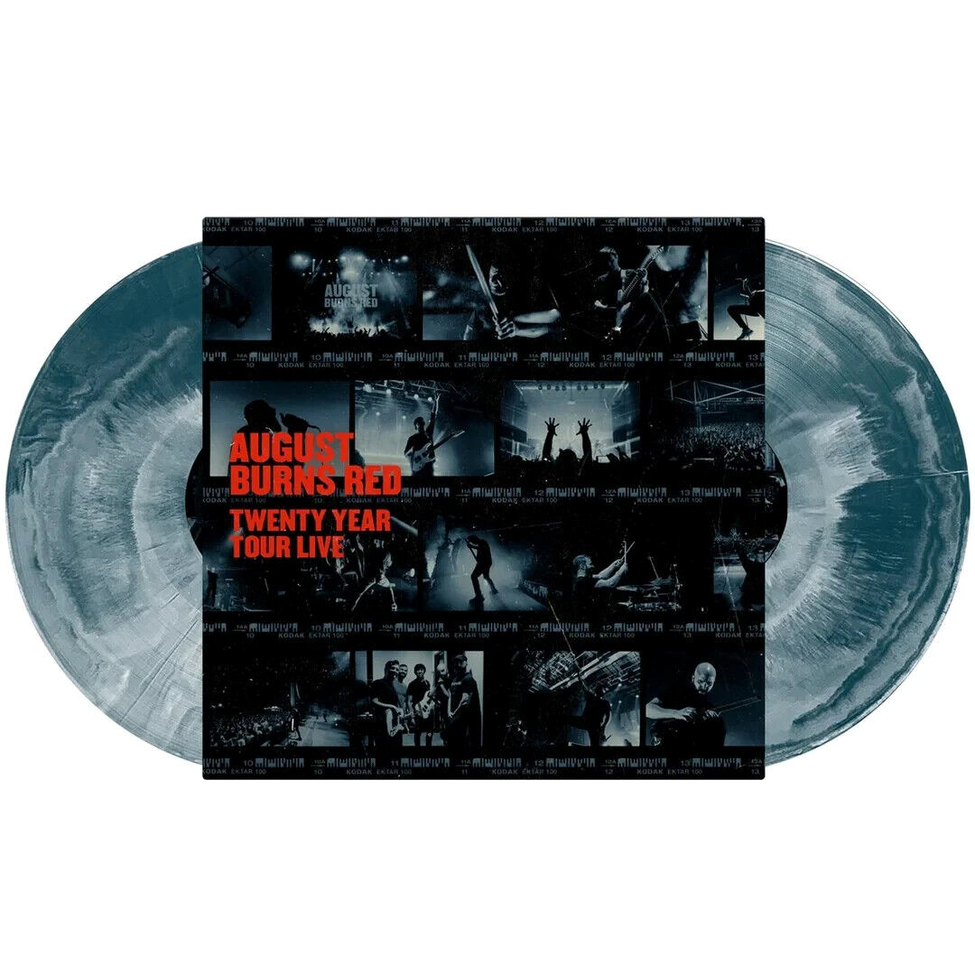 August Burns Red – Twenty Year Tour Blue/White Galaxy [White Caps] Vinyl Record