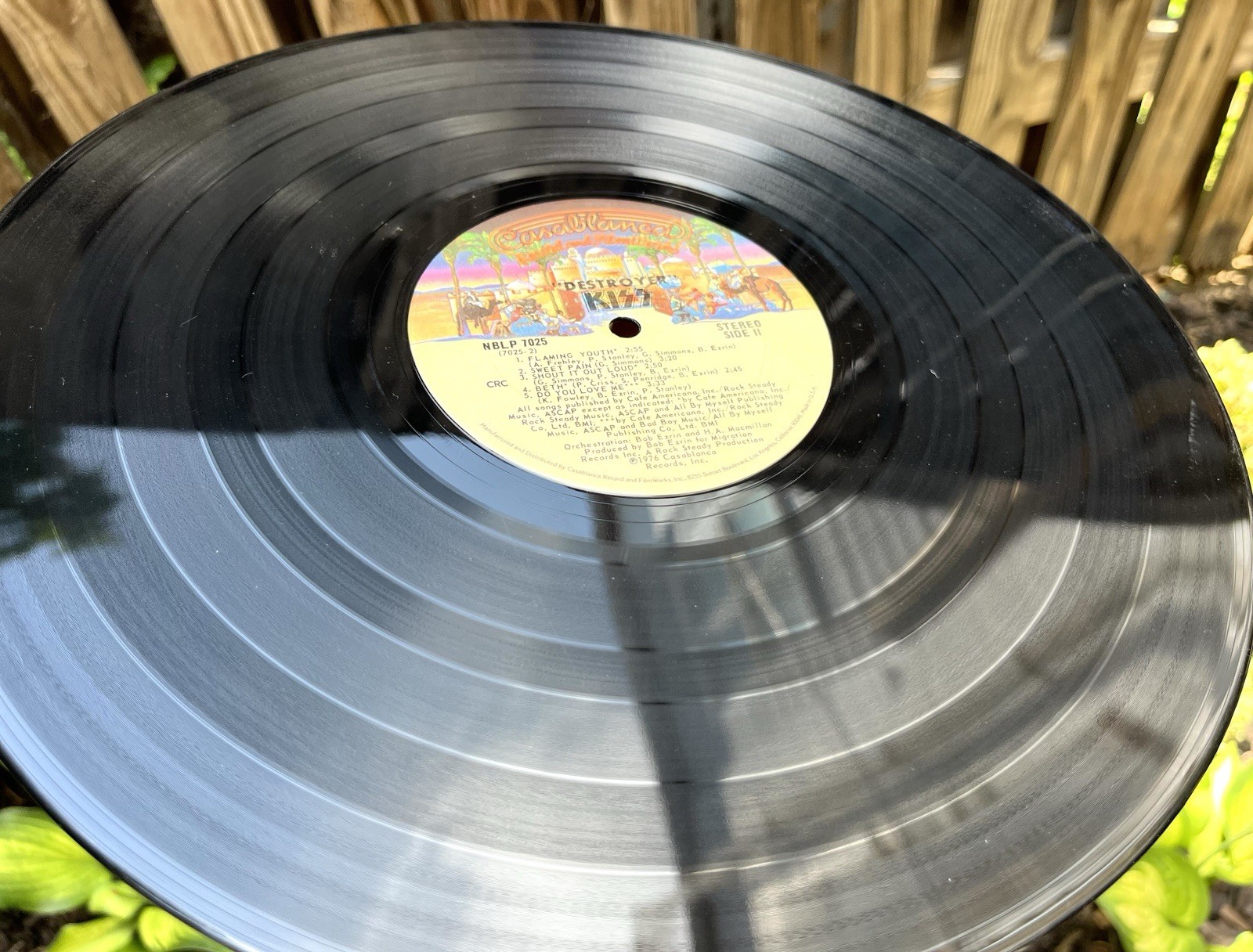 Kiss Destroyer Vinyl Record Album LP 1976 Repress EX NICE