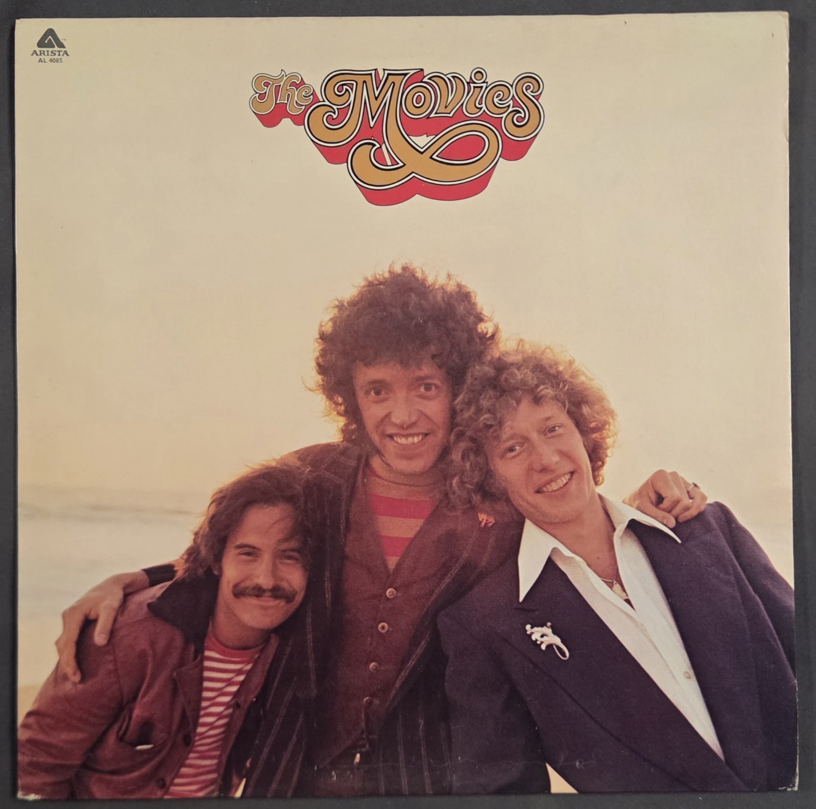 The MOVIES Self Titled w/ INNER 1976 Arista AL 4085 Vinyl Record LP