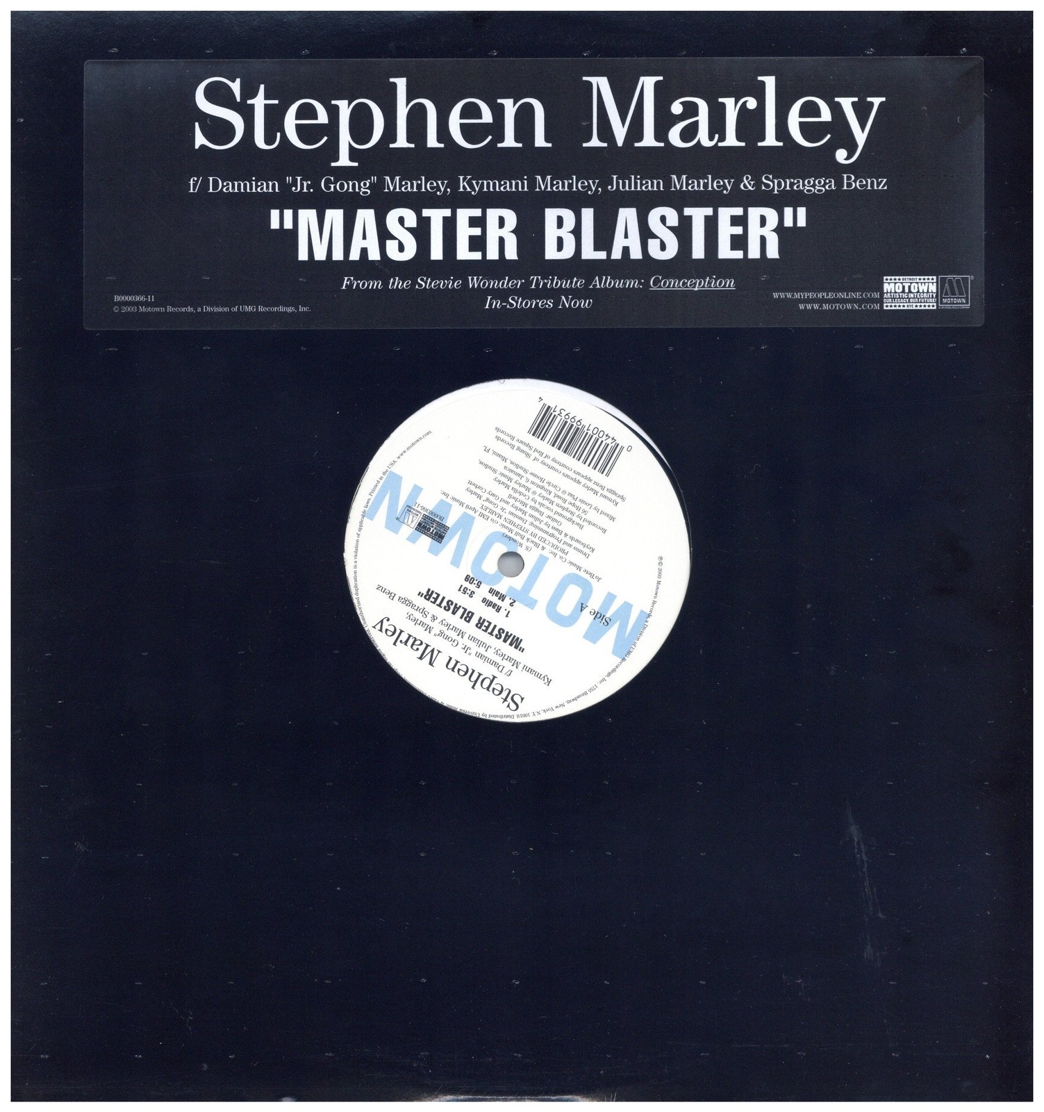 Stephen Marley – Master Blaster ’03 12″ US ORG!SEALED